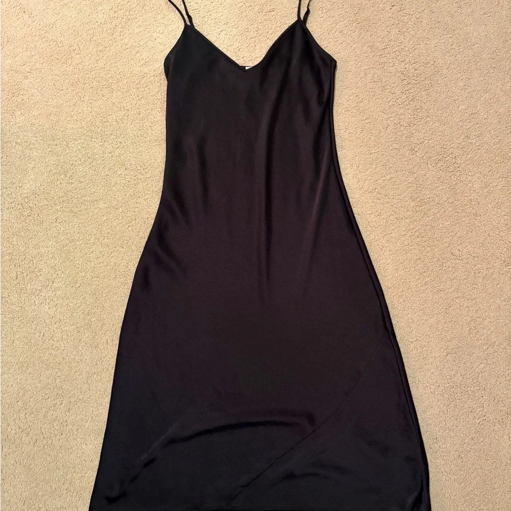 Wilfred Classic Black Midi Dress - Picture 2 of 4
